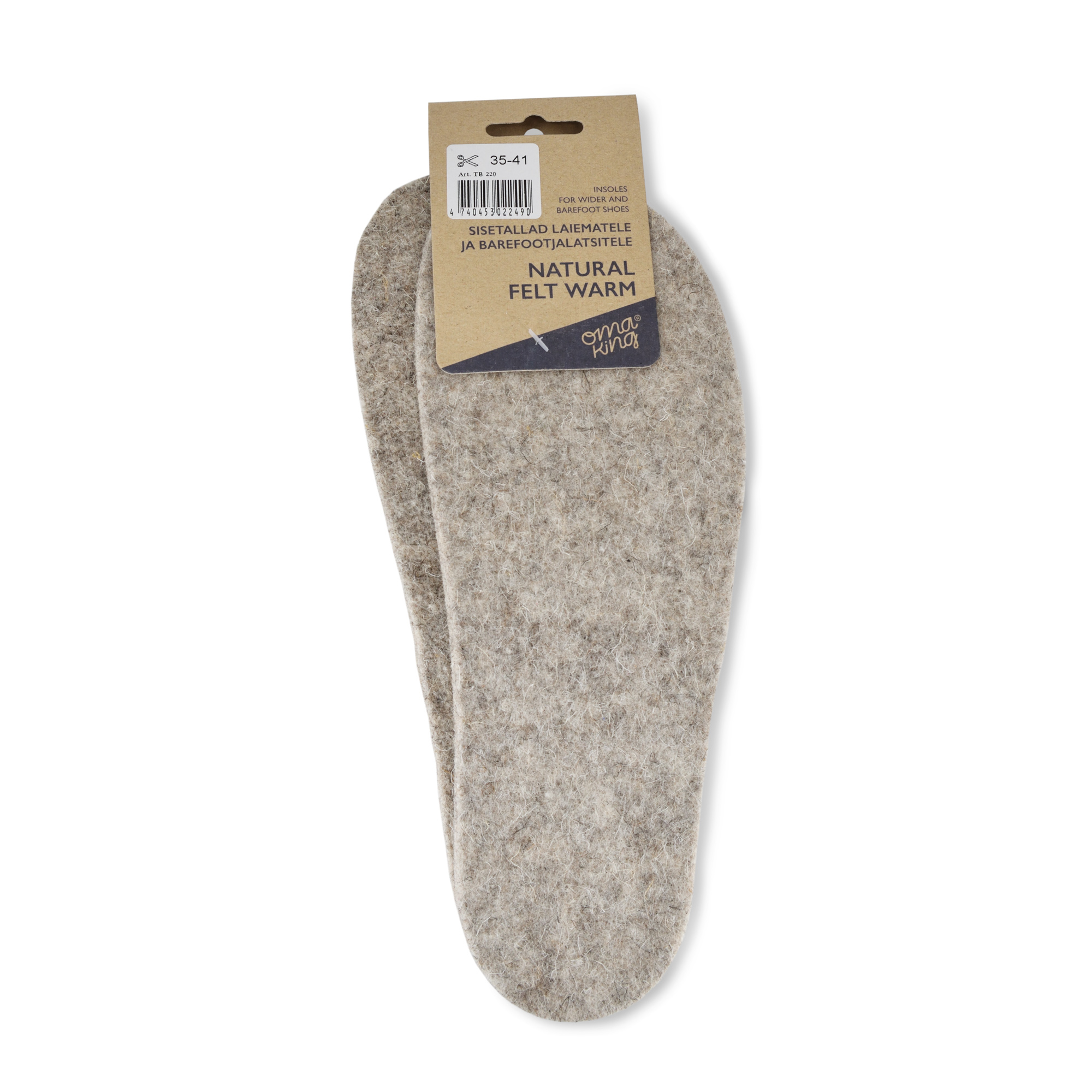 Oma King Natural Felt