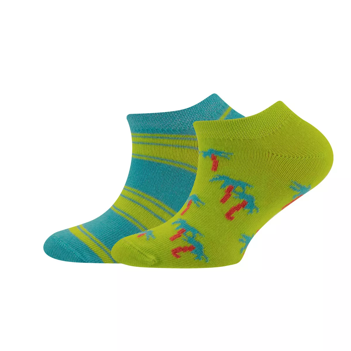 Ewers Sneaker 2er Pack Palme/Ringel