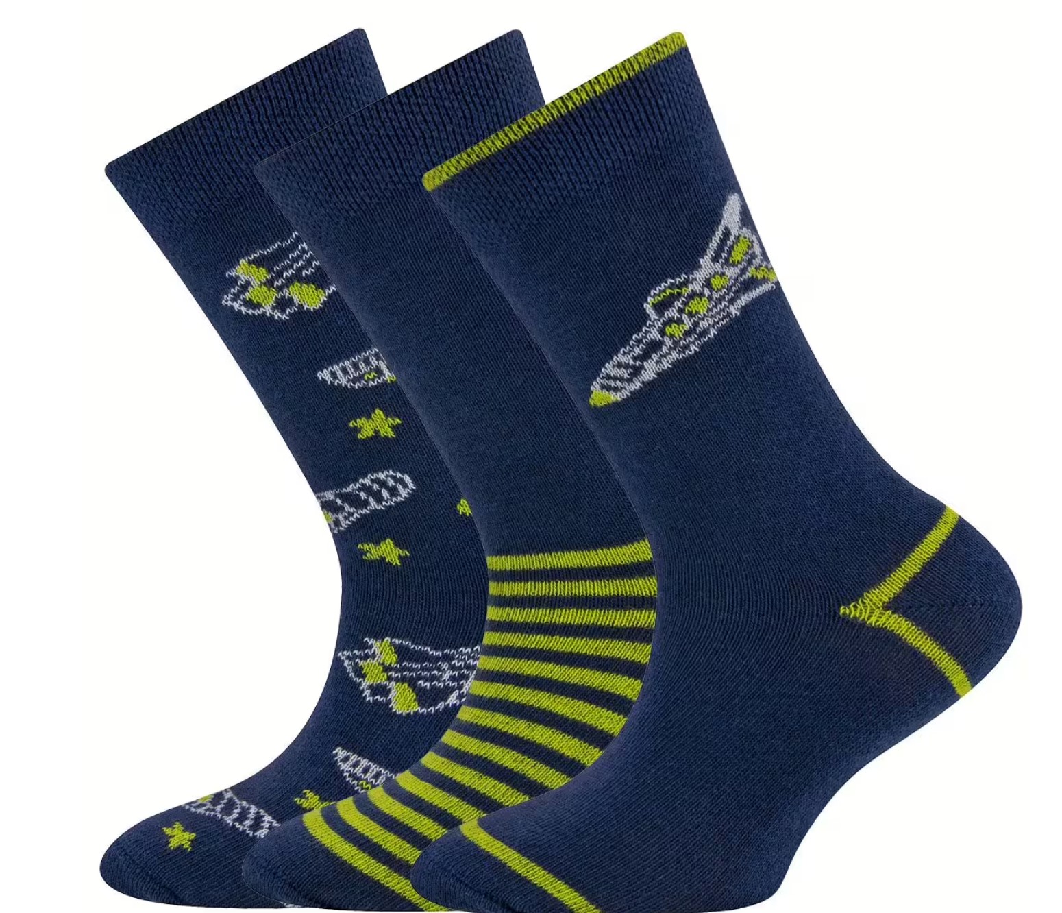 Ewers Socken 3er Pack Raumschiff
